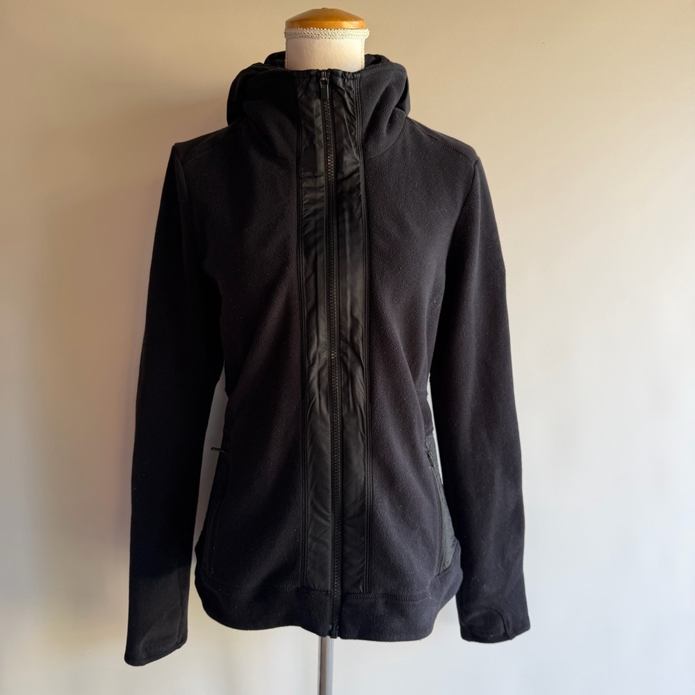 Athleta Power Peak Fleece Hooded Jacket - sz M